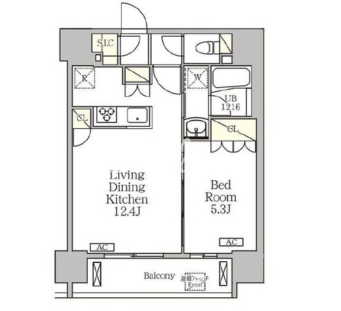 ジオエント白金台の物件間取画像